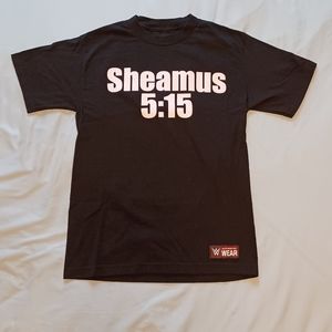 2015 WWE Sheamus 5:15 I Just Brogue Kicked Your Arse T-Shirt Size S Wrestling